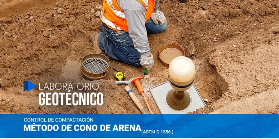 Densidad de campo con cono de arena: control de compactación que Iquique realmente necesita